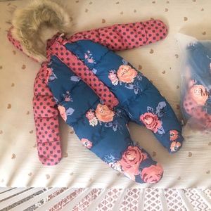 New in bag Matilda Jane 3/6m snow suit